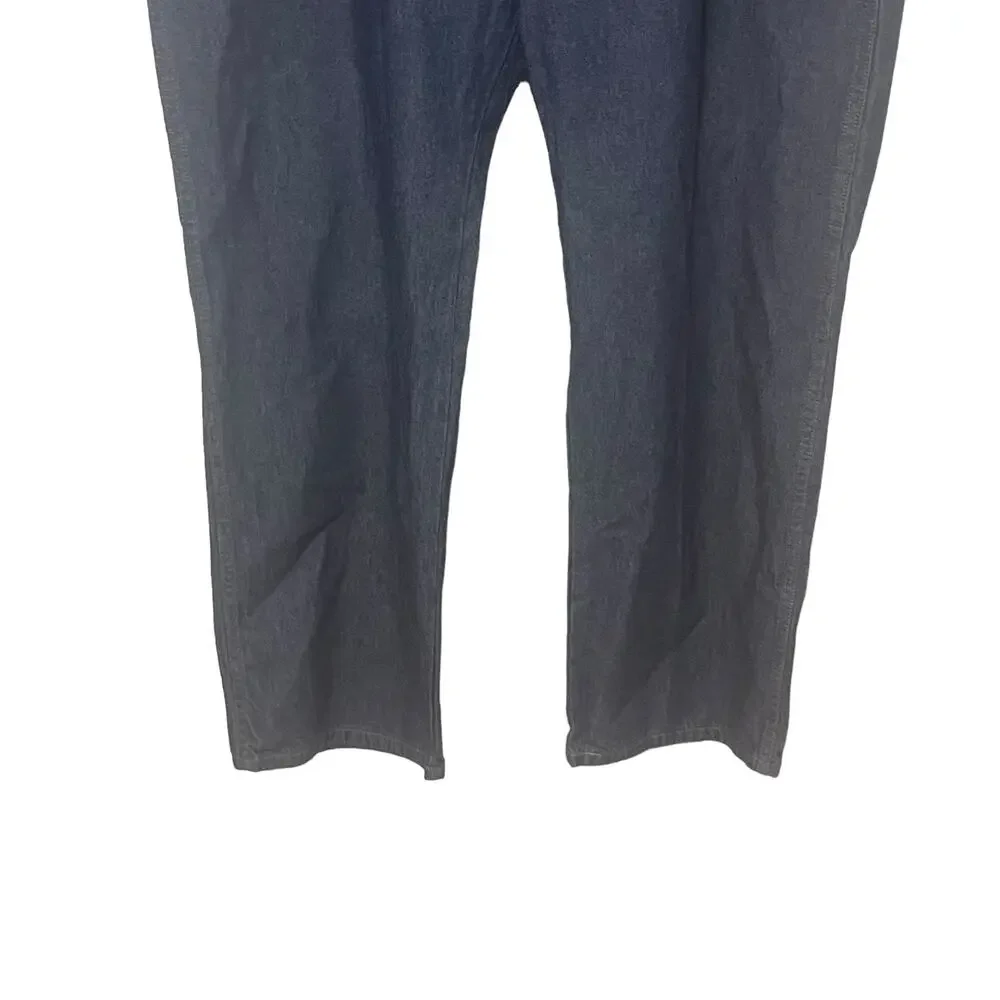Dickies Men's Size 44 X 30 Medium Wash Denim Straight‎ Leg Jeans